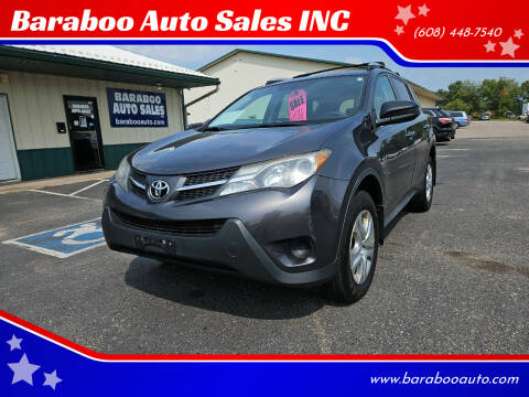 2015 Toyota RAV4 for sale at Baraboo Auto Sales INC in Baraboo WI