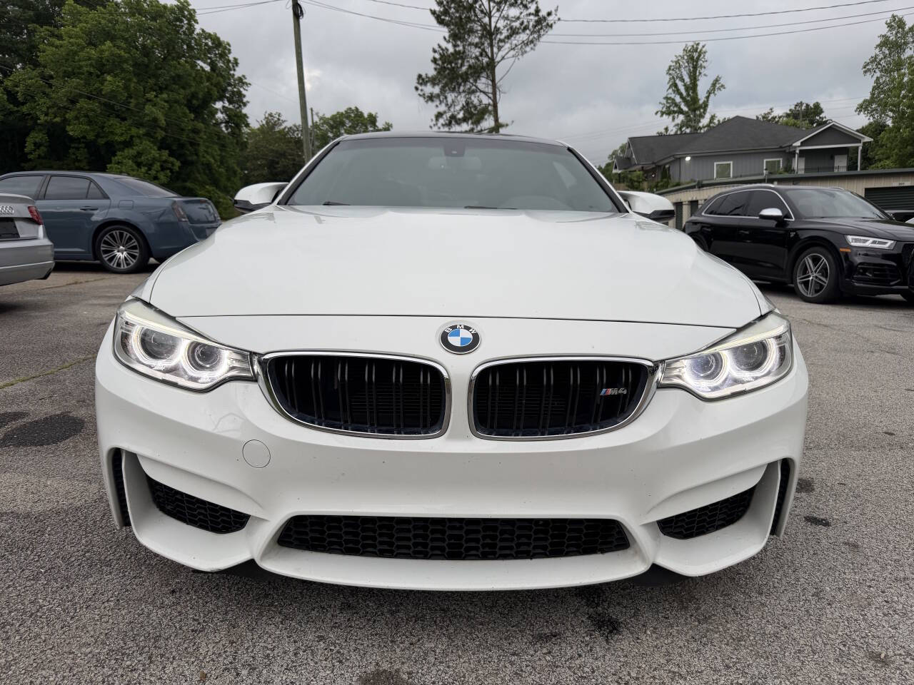 White 2015 BMW M4 Base 2dr Coupe 2