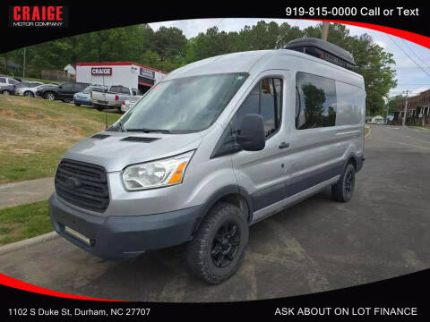 2016 Ford Transit for sale at CRAIGE MOTOR CO in Durham NC
