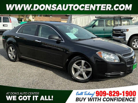 2012 Chevrolet Malibu for sale at Dons Auto Center in Fontana CA