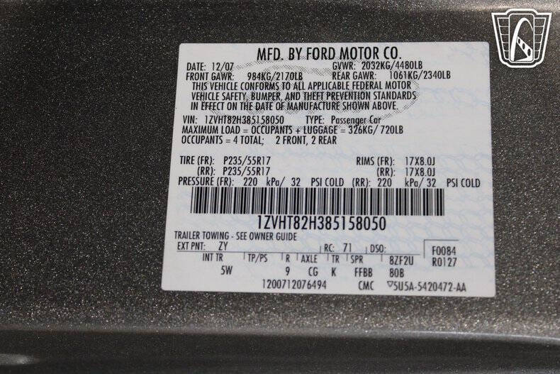 2008 Ford Mustang