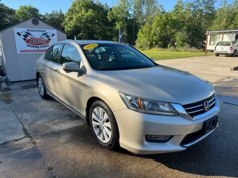 2013 Honda Accord for sale at AUTO WOODLANDS in Magnolia TX