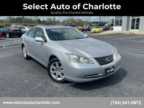 2009 Lexus ES 350 for sale at Select Auto of Charlotte in Matthews NC
