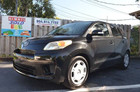 2010 Scion xD for sale at ALWAYSSOLD123 INC in Fort Lauderdale FL