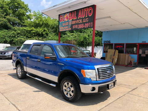 2010 Ford F-150 for sale at Global Auto Sales and Service in Nashville TN