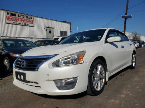 2013 Nissan Altima for sale at MENNE AUTO SALES LLC in Hasbrouck Heights NJ