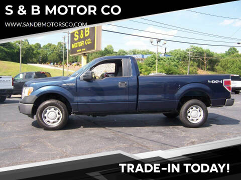 2014 Ford F-150 for sale at S & B MOTOR CO in Danville VA