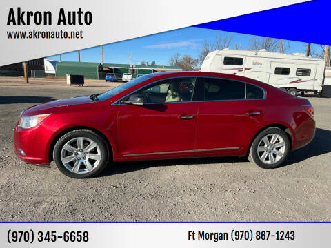 2013 Buick LaCrosse for sale at Akron Auto - Fort Morgan in Fort Morgan CO