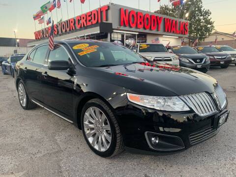 2012 Lincoln MKS for sale at Giant Auto Mart in Houston TX