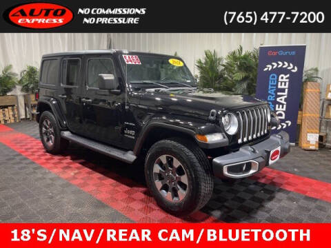 2021 Jeep Wrangler Unlimited for sale at Auto Express in Lafayette IN