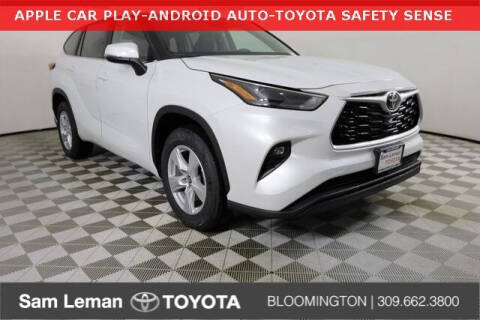 2023 Toyota Highlander for sale at Sam Leman Toyota Bloomington in Bloomington IL