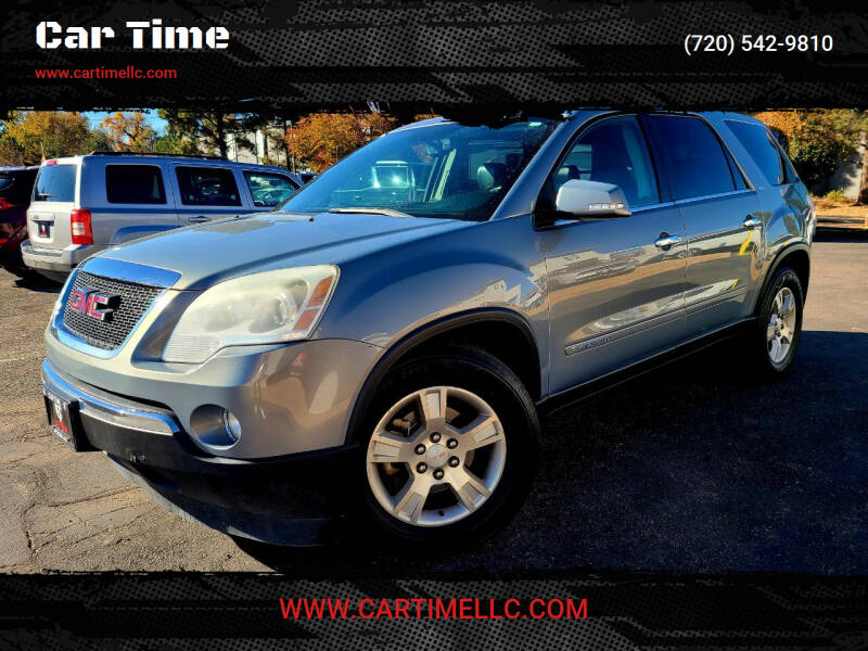 2008 GMC Acadia for sale at Car Time in Denver CO