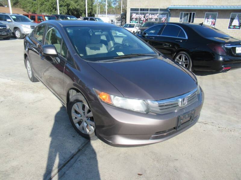 2012 Honda Civic for sale at Lone Star Auto Center in Spring TX