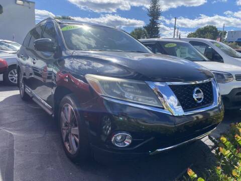 2013 Nissan Pathfinder for sale at Mike Auto Sales in West Palm Beach FL