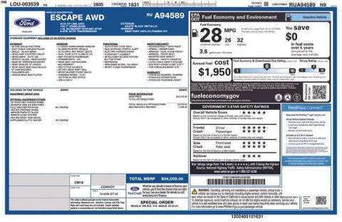 2024 Ford Escape ST-Line