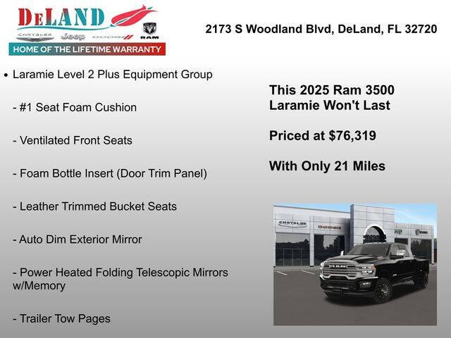2025 RAM 3500 Laramie