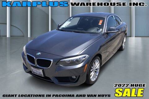 2015 BMW 2 Series for sale at Karplus Warehouse in Pacoima CA