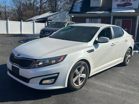 2015 Kia Optima for sale at MIKE AUTO GROUP in Prince George VA