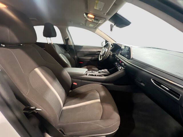 2022 Hyundai Sonata Hybrid Blue