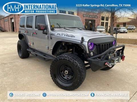 2014 Jeep Wrangler Unlimited for sale at International Motor Productions in Carrollton TX