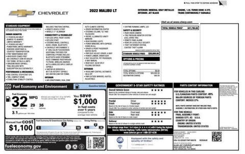 2022 Chevrolet Malibu LT