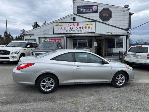 2004 Toyota Camry Solara for sale at G&R Auto Sales in Lynnwood WA