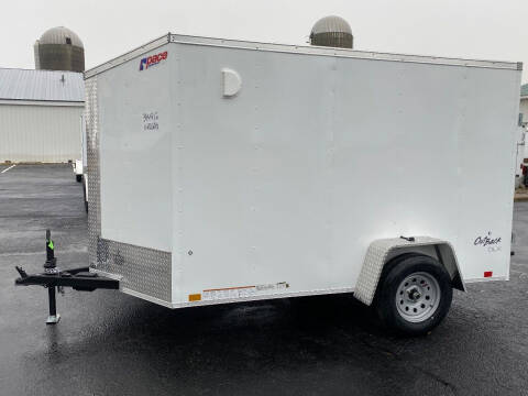 2023 Pace American 6x10 V-Nose 3,500lb Axle for sale at Forkey Auto & Trailer Sales in La Fargeville NY