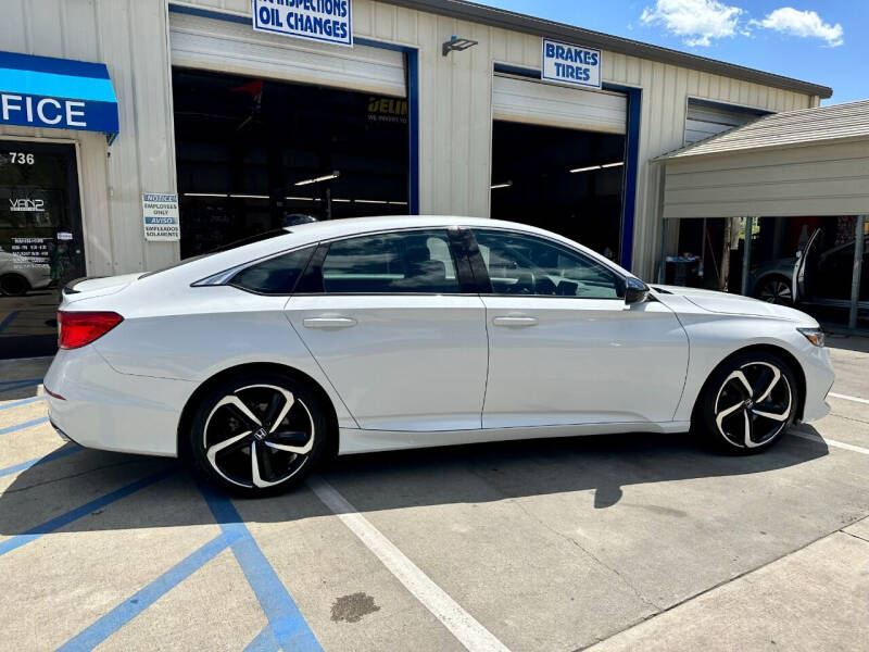 2021 Honda Accord for sale at Van 2 Auto Sales Inc in Siler City NC