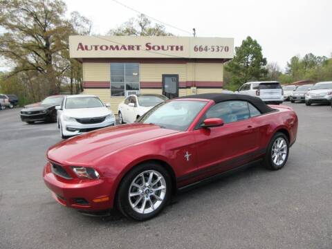 2010 Ford Mustang for sale at Automart South in Alabaster AL