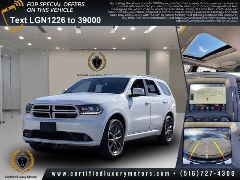 2018 Dodge Durango for sale at Certified Luxury Motors in Great Neck NY