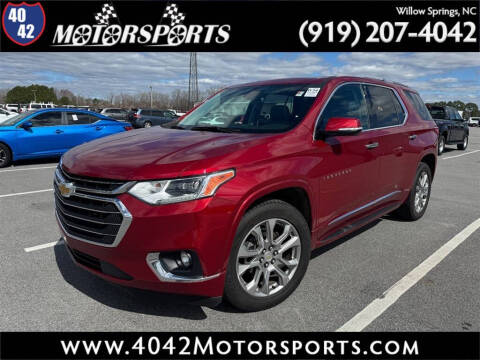 2019 Chevrolet Traverse for sale at 4042 Motorsports in Willow Spring NC