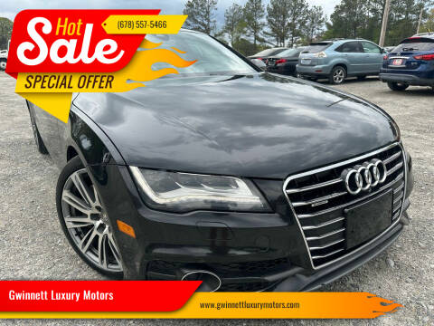 2013 Audi A7 for sale at Gwinnett Luxury Motors in Buford GA