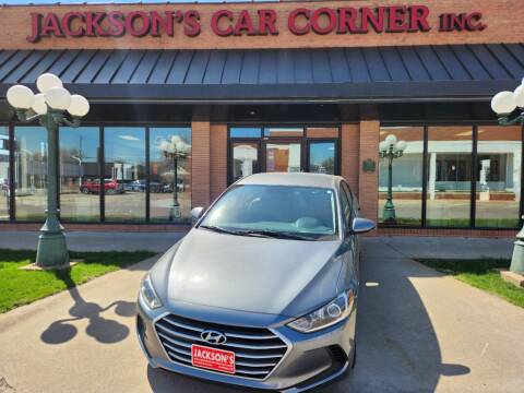 2018 Hyundai Elantra for sale at Jacksons Car Corner Inc in Hastings NE