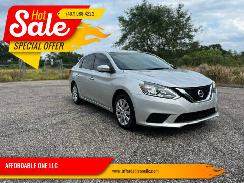2017 Nissan Sentra for sale at AFFORDABLE ONE LLC in Orlando FL