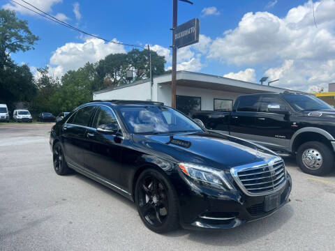 2015 Mercedes-Benz S-Class for sale at Texas Luxury Auto in Houston TX