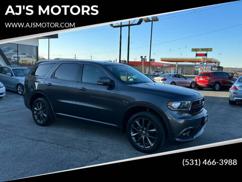 2017 Dodge Durango for sale at AJ'S MOTORS in Omaha NE