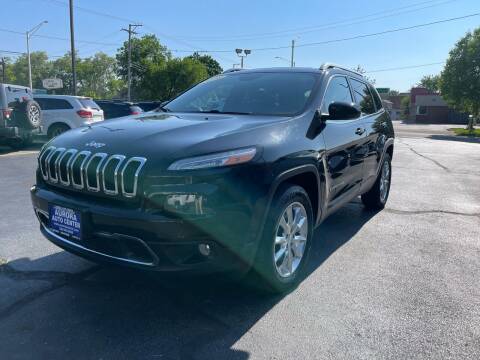 2014 Jeep Cherokee for sale at Aurora Auto Center Inc in Aurora IL