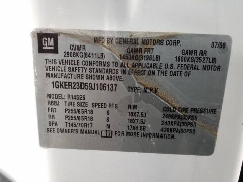 2009 GMC Acadia SLT-1