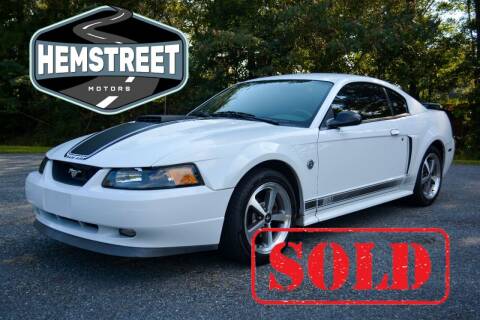 2004 Ford Mustang for sale at Hemstreet Motors in Warner Robins GA
