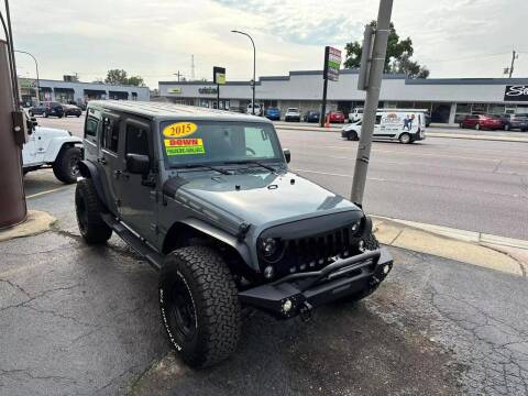 2015 Jeep Wrangler Unlimited for sale at JBA Auto Sales Inc in Stone Park IL