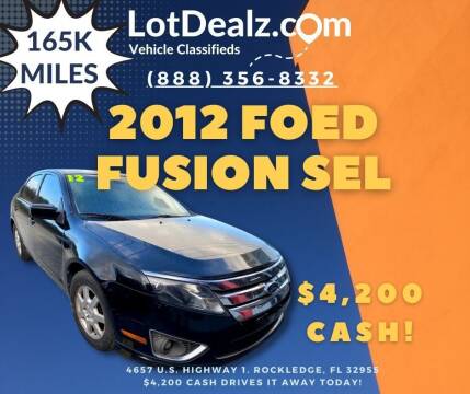 2012 Ford Fusion for sale at Lot Dealz in Rockledge FL