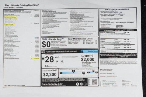 2025 BMW X1 xDrive28i