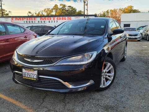 2016 Chrysler 200 for sale at Empire Motors in Acton CA