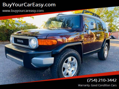 2007 Toyota FJ Cruiser for sale at BuyYourCarEasyllc.com in Hollywood FL