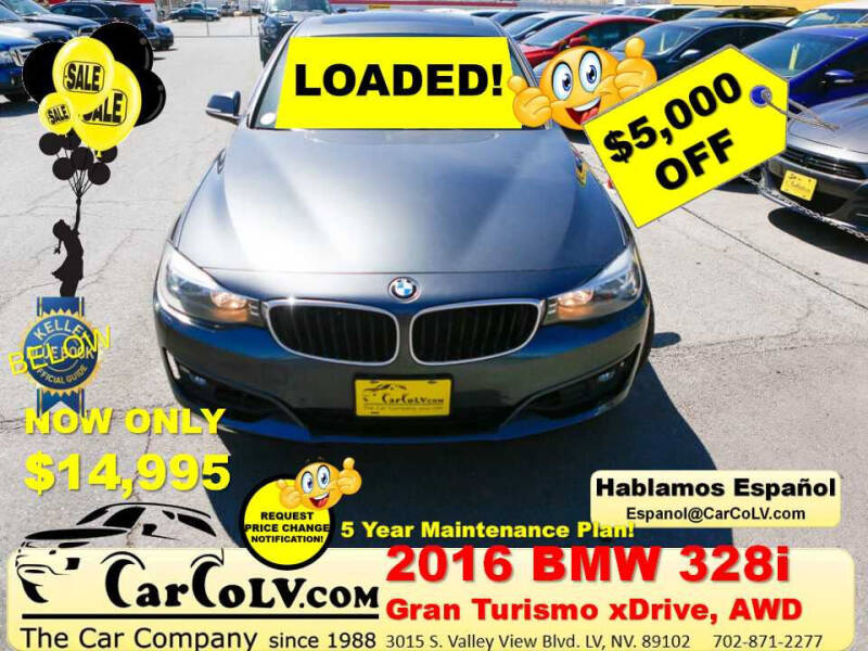 2016 BMW 3 Series for sale at The Car Company in Las Vegas NV