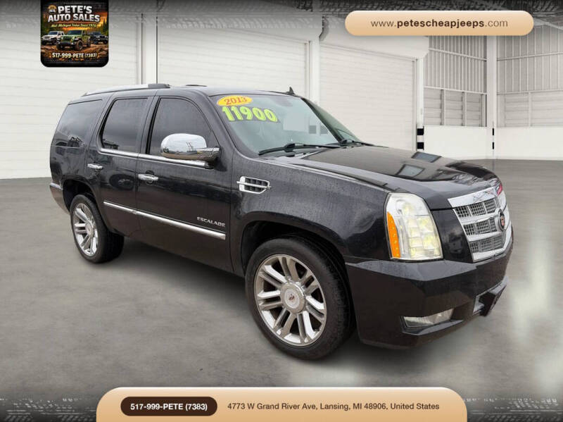 2013 Cadillac Escalade Platinum Edition