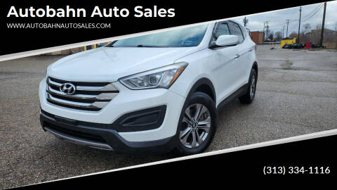 2016 Hyundai Santa Fe Sport for sale at Autobahn Auto Sales in Detroit MI