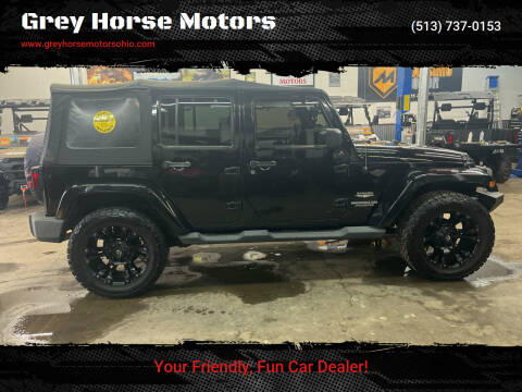 2011 Jeep Wrangler Unlimited for sale at Grey Horse Motors in Hamilton OH