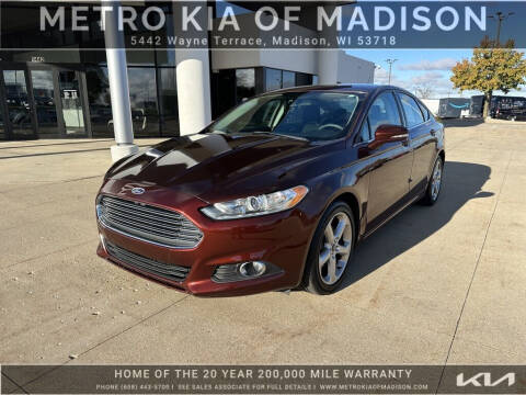2015 Ford Fusion for sale at Metro Kia of Madison in Madison WI