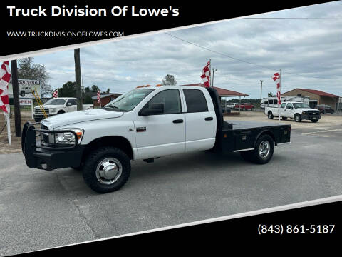 2008 Dodge Ram 3500 for sale at Truck Division Of Lowe's in Darlington SC